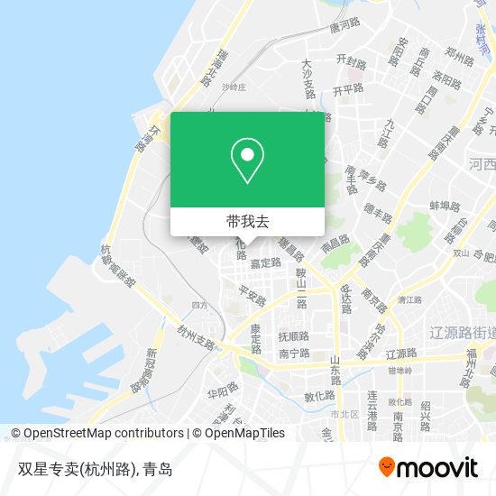 双星专卖(杭州路)地图