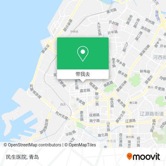 民生医院地图