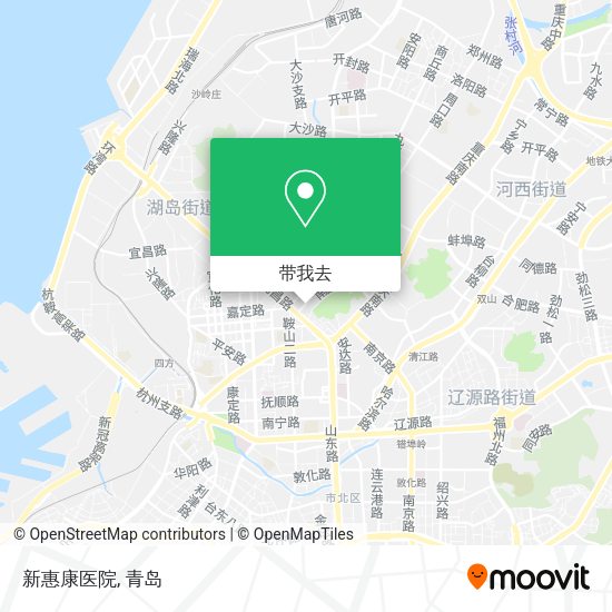 新惠康医院地图