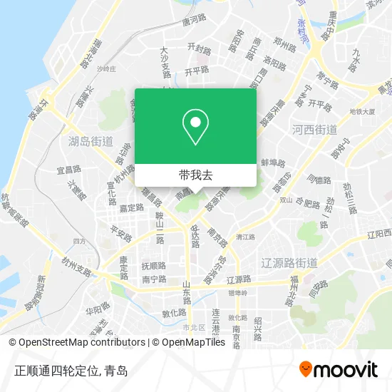 正顺通四轮定位地图