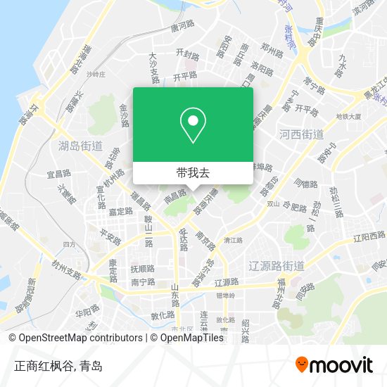 正商红枫谷地图