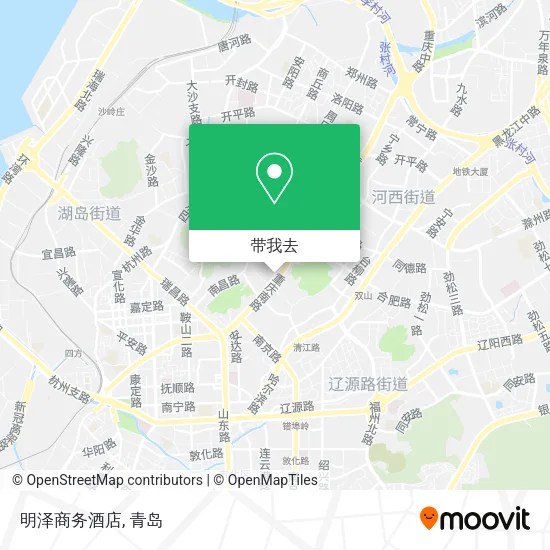 明泽商务酒店地图