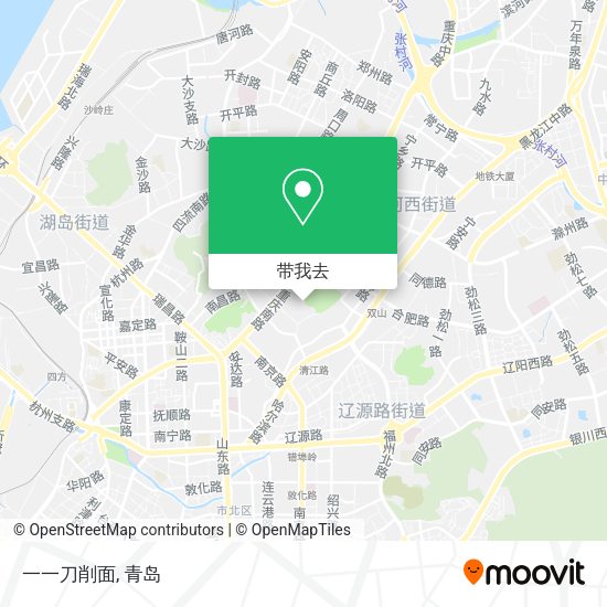一一刀削面地图