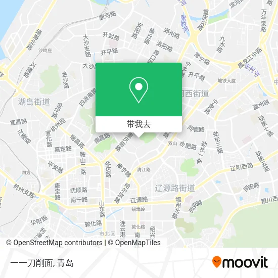 一一刀削面地图