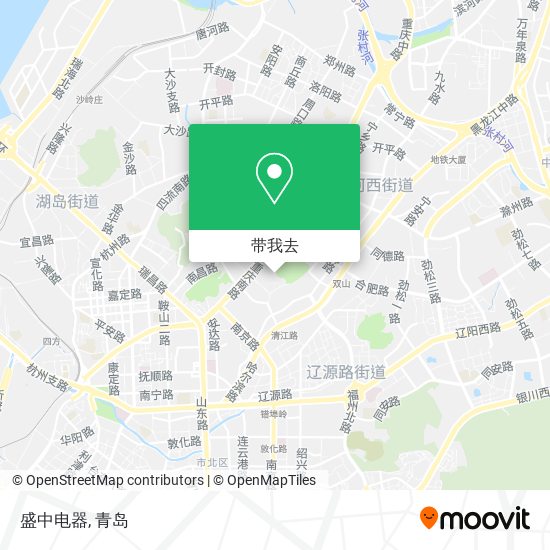 盛中电器地图