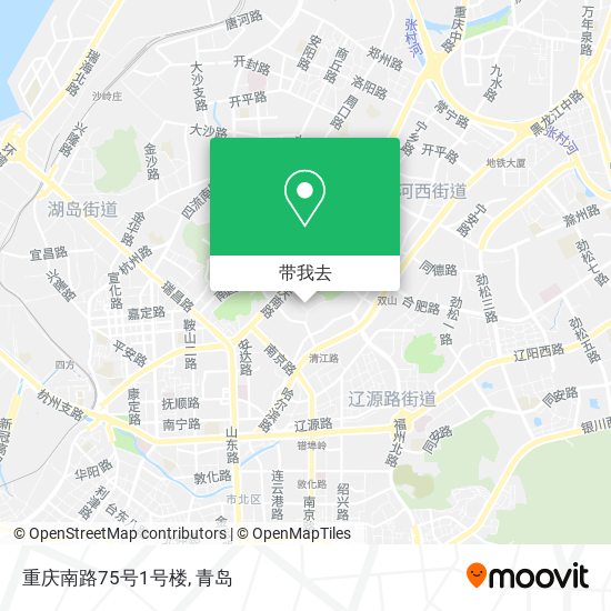 重庆南路75号1号楼地图