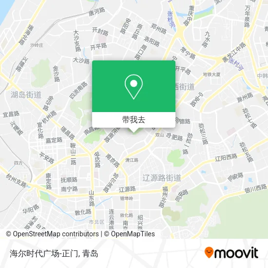 海尔时代广场-正门地图