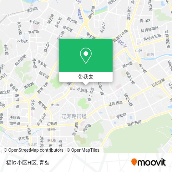 福岭小区H区地图