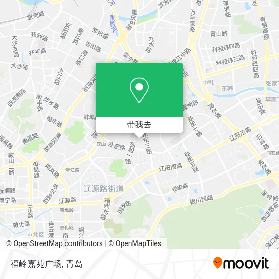 福岭嘉苑广场地图