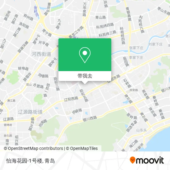 怡海花园-1号楼地图