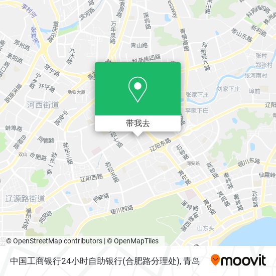 中国工商银行24小时自助银行(合肥路分理处)地图