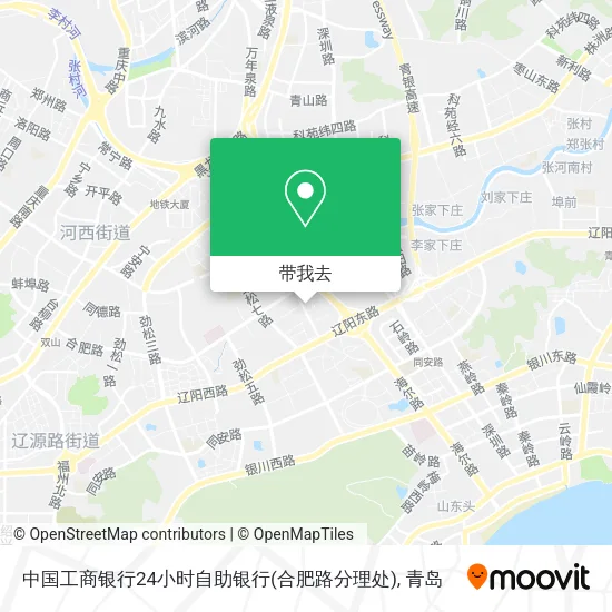 中国工商银行24小时自助银行(合肥路分理处)地图