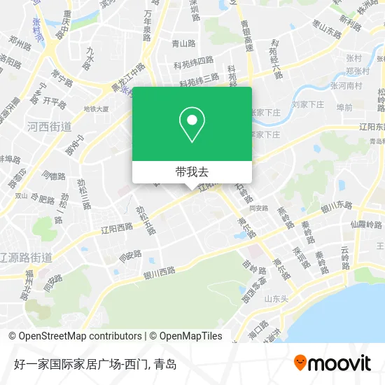 好一家国际家居广场-西门地图