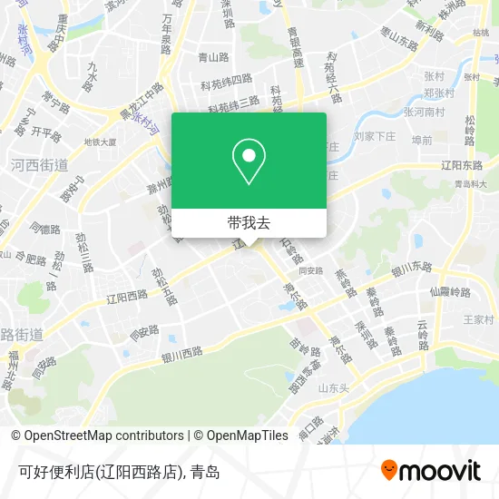 可好便利店(辽阳西路店)地图