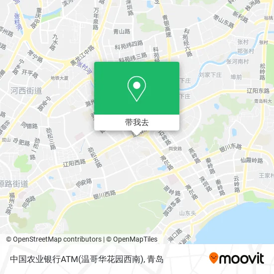 中国农业银行ATM(温哥华花园西南)地图