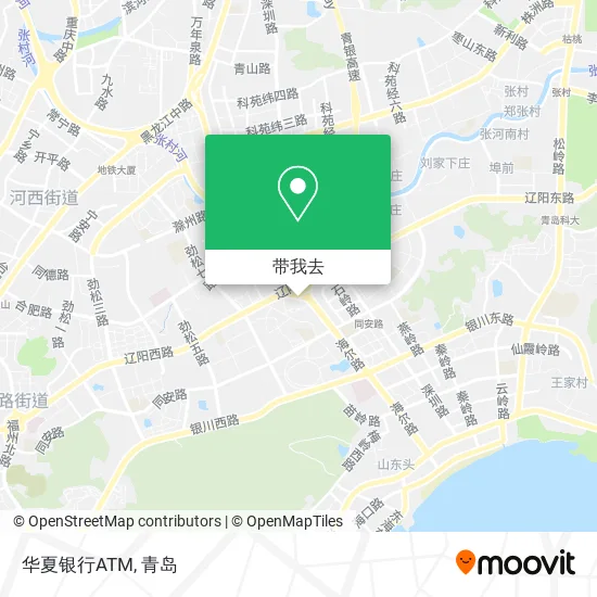 华夏银行ATM地图