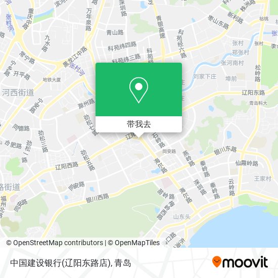 中国建设银行(辽阳东路店)地图