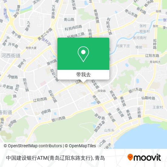 中国建设银行ATM(青岛辽阳东路支行)地图