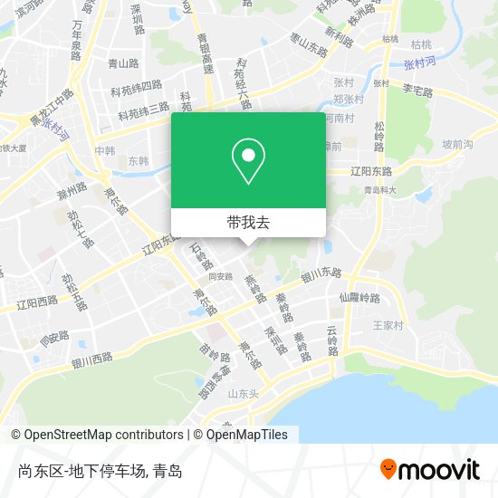 尚东区-地下停车场地图