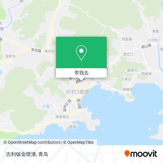 吉利钣金喷漆地图
