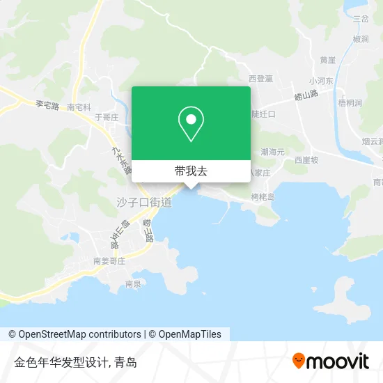 金色年华发型设计地图