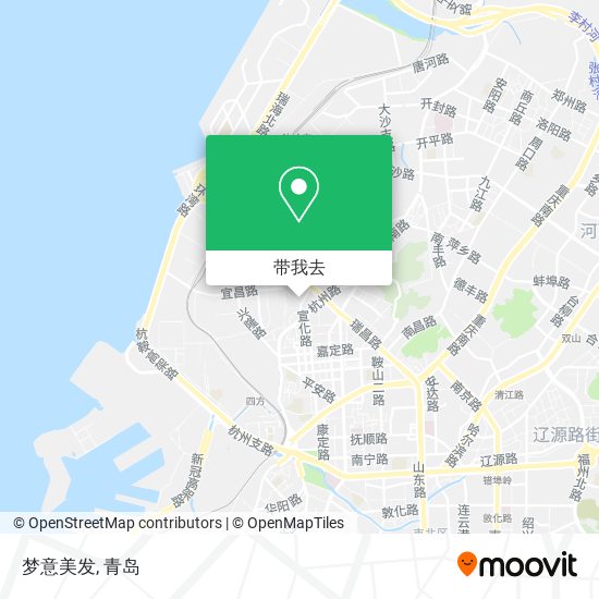 梦意美发地图