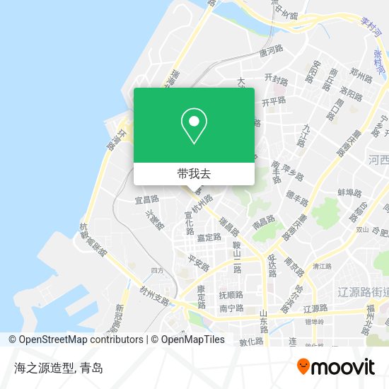 海之源造型地图