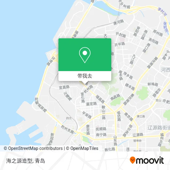 海之源造型地图