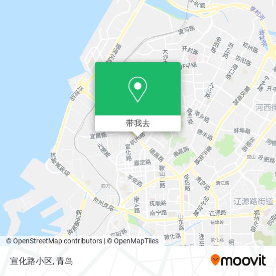 宣化路小区地图
