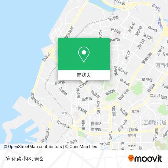 宣化路小区地图