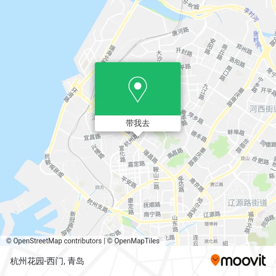 杭州花园-西门地图