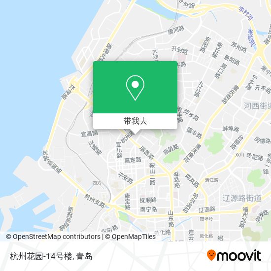 杭州花园-14号楼地图