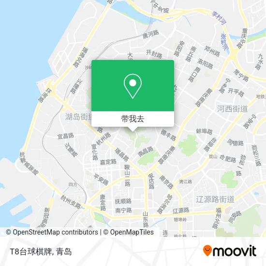 T8台球棋牌地图