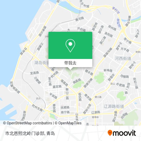 市北恩熙北岭门诊部地图