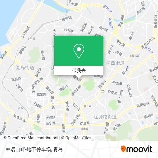 林语山畔-地下停车场地图