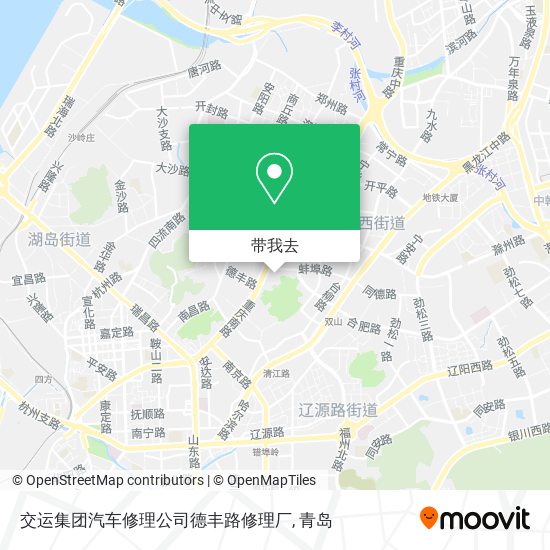 交运集团汽车修理公司德丰路修理厂地图