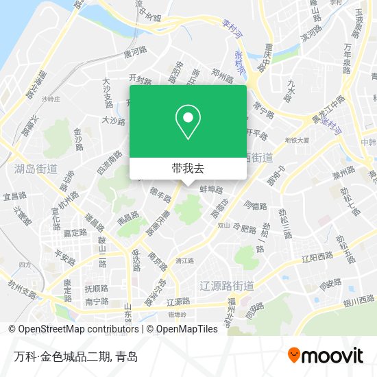 万科·金色城品二期地图