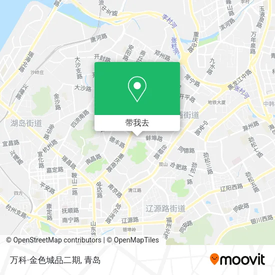 万科·金色城品二期地图