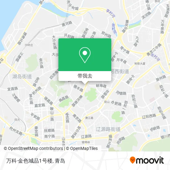 万科·金色城品1号楼地图