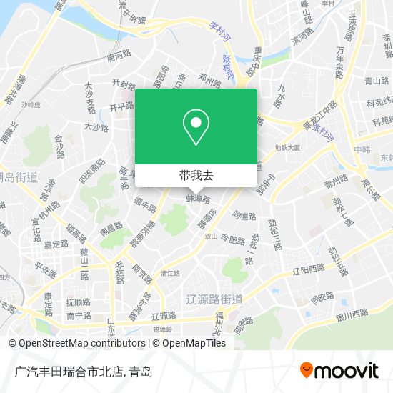 广汽丰田瑞合市北店地图