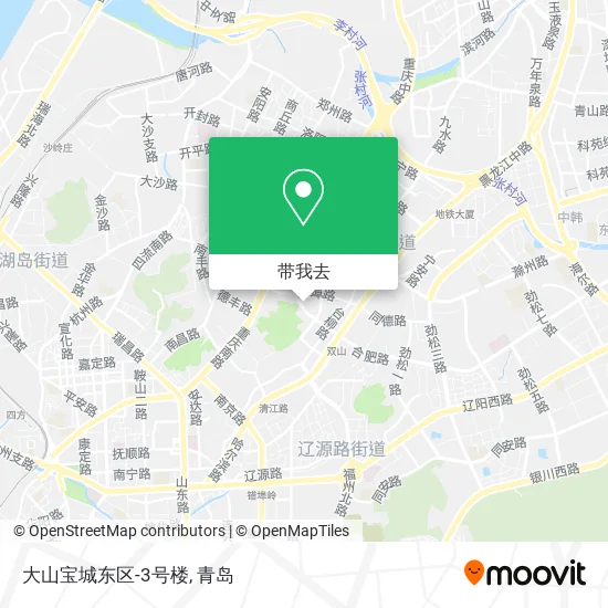 大山宝城东区-3号楼地图