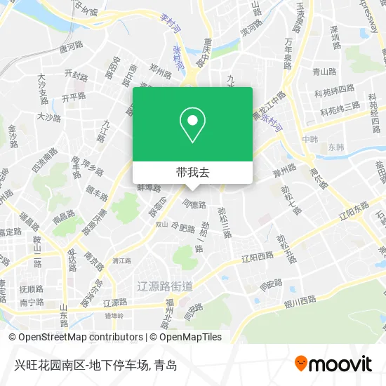 兴旺花园南区-地下停车场地图
