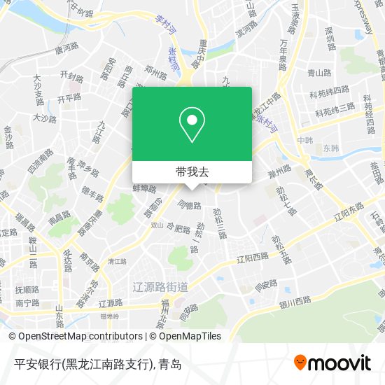 平安银行(黑龙江南路支行)地图