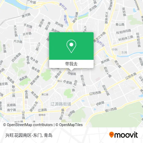 兴旺花园南区-东门地图