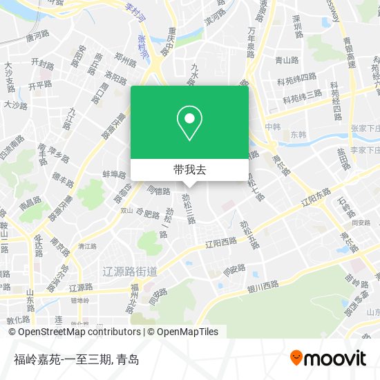 福岭嘉苑-一至三期地图