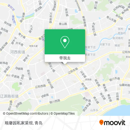 顺馨园私家菜馆地图