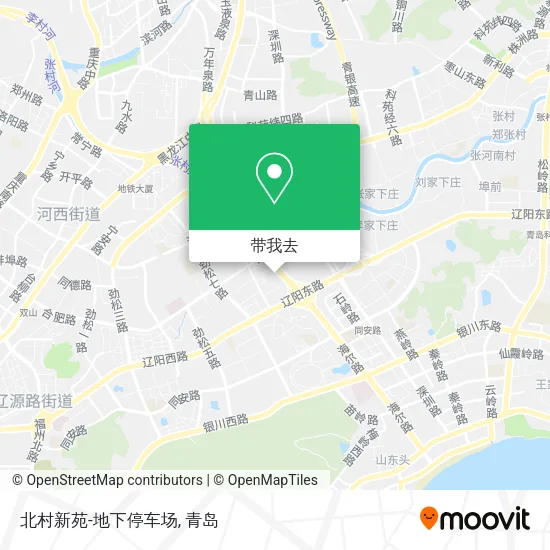 北村新苑-地下停车场地图