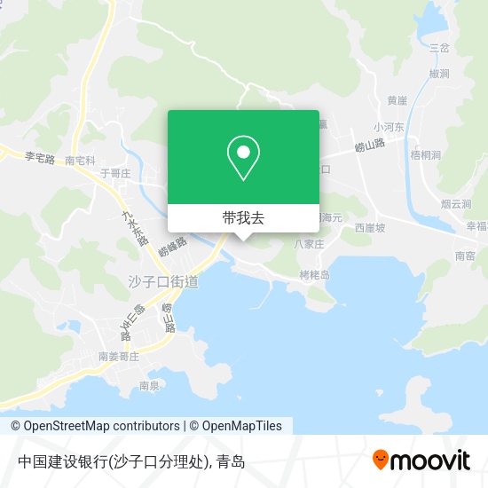 中国建设银行(沙子口分理处)地图