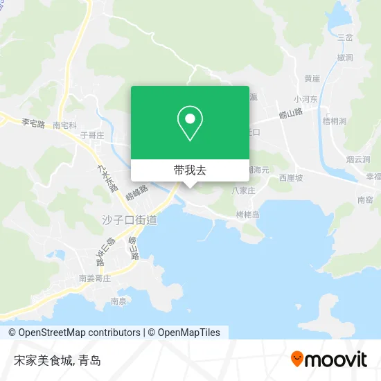 宋家美食城地图