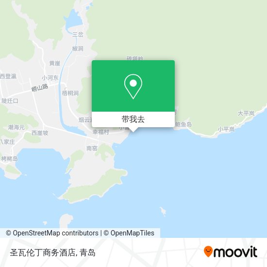 圣瓦伦丁商务酒店地图